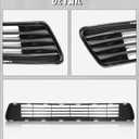 Front Lower Bumper Grill Grille Compatible With Toyota Camry 2012 2013 2014 L LE XLE Hybrid LE XLE SE