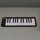 AKAI Professional LPK25 - USB MIDI Keyboard Controller with 25 Responsive Synth Keys for Mac and PC, Arpeggiator and Music Production Software, Black