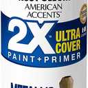 Rust-Oleum 327909 American Accents Spray Paint, 11 oz, Metallic Gold