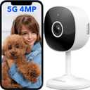 GALAYOU 4MP Cameras for Home Security-5G/2.4G Dual WiFi Security Camera Indoor for Baby/Pet/Dog/Nanny with Phone App, 24/7 SD Card Storage, Night Vision, Motion Alert, Works with Alexa/Google Home, G7