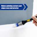 Mister Rui Trim Brush Set, 3 Pcs Paint Brushes for Painting Walls, Trim Paint Brush, Small Paint Brush, Small Brushes for Painting, 5/8, 3/4 and 1