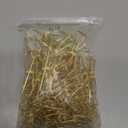 100 Pcs Paper Clips Metal Wire Hollow Out Clothespins Multi Purpose Utility Binder Clips Invoice Bill Stainless Steel Hanging Clothes Pins for School Kitchen Outdoor Office(Small, Medium, Large,Gold)