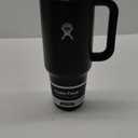 Hydro Flask 40 Oz Travel Tumbler with Handle, Lid and Straw - Insulated Stainless Steel in Black