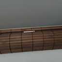 ALIMOO Cordless Bamboo Roller Shades for Interior Windows, Light Filtering Cordless Roman Shades Blinds for Indoor Home Patio Porch 32" W x 72" L