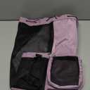 Mesh Beach Backpack with Wet Pocket Drawstring Pool Bag Waterproof Swimming Bag Gym Backpack for Men & Women (Purple)