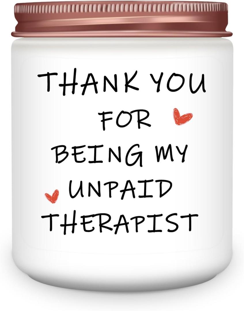 Best Friend Birthday Gifts for Women, Funny Mothers Day Friendship Sister Coworkers Bestie Mom Gag Gift for Her, Lavender Scented Candles