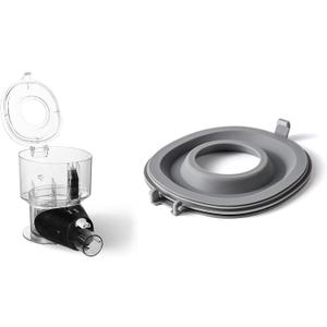 Plastic Dust Bin Lid with Gasket Replacement Parts Fit for Tineco Cordless Vacuum Cleaner S11, A11, Canister Accessories for Tineco Stick Vacuum