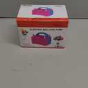 Balloon Pump Electric Party Decorations - Electric Balloon Pump for Balloon Arch Kit, Portable Dual Nozzle Balloon Inflator (Rose Red)