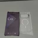 for iPhone 17 Pro Max Case with Stash Lens Stand and 9H Screen Protector, Fit for MagSafe, Military-Grade Drop Protection Phone Case for iPhone 17 Pro Max, 360 Full Protection, Frosted Clear