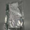 Football Gloves Men Women Boys, Youth Football Gloves, Ultra Sticky Silicone Palm Tacky Grip Gloves Youth Adult, Enhanced Performance Receiver Glove (Medium, White)