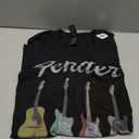 Fender Vintage Guitar Lineup T-Shirt Electric Guitar T-Shirt (Black, M)