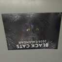 Black Cat Calendar 2026 Wall Black Cats Gifts For Cat Lovers Monthly Calender 12 Month | American Made In The USA