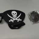 Distressed Faux Leather Pirate Tricorn Hat for Adults - Vintage Style Pirate Tricorn Hat for Men & Women