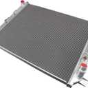 Radiator Compatible with 2011-2016 Chevy Silverado GMC Sierra 2500 3500 HD GM 6.6L Duramax Diesel LML Engine 2012 2013 2014 2015 Performance Cooling (3-Row)