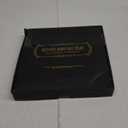 HGF Bathroom Tray for Sponge and Soap, 10 Inch Metal Iron Round Decorative Tray for Kitchen Counter Sink Countertop Organizer, Perfume Candle Vanity Trays for Bathroom Decor, White Brushed Gold