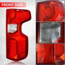 LED Tail Light Rear Lamp Assembly Replacement for 2019 2020 2021 2022 2023 Chevy Silverado 1500 2500 3500 Rear Light With LED Bulb and Harness Replace OE 84678150(Right Passenger Side)