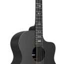 Natasha Carbon Fiber Acoustic Guitar 41-inch Steel-string Guitarra Durable 6-string Guitar