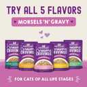 Stella & Chewy's Carnivore Cravings Wet Cat Food Pouches - Premium Chicken & Salmon Recipe - Grain-Free Morsels & Gravy - Perfect for Picky Eaters - Complete Meal or Topper - 2.8oz, 24-Pack