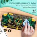 DLseego Protective Case for Switch Lite Version, Hard Shell Cute Cover Case for Games Accessories with 2PCS Thumb Grips Caps - Golden Sword
