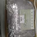 ROSGONIA Queen Comforter Set, Grey, 3 Pieces Soft Bedding Quilt, Queen Comforter 90"x90"