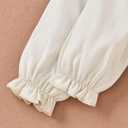 Newborn Baby Girl Floral Lace Romper Dress Headband Toddler First Birthday Baptism Outfits Princess Jumpsuit Bodysuit (18-24 Months)