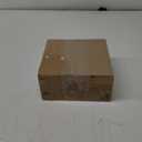 Kingsyard Upgraded Upside Down Suet Feeder for Outside Hanging - Recycled Plastic Wild Bird Feeder with Rainproof Roof for Attracting Woodpeckers Nuthatches Chickadees Finches. Brown