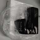 Ceramic Soap Dispenser with Sponge Holder  2in1 Countertop Soap Pump Dispenser for Sink, Useful Kitchen Gadget  Black