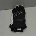MOREOK Waterproof & Windproof -30F Winter Gloves for Men/Women, 3M Thinsulate Thermal Gloves Touch Screen Warm Gloves for Skiing,Cycling,Motorcycle,Running (X-Small, Black)