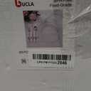 300 Pcs Rose Gold Plastic Dessert Plates Set 150 Clear Disposable Dessert Plates 6 Inch and 150 Plastic Appetizer Forks for Wedding Birthday Party Baby Bridal Shower(Rose Gold)