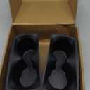 Karltys Car Door Cup Holder Insert, 2 Pcs TPE Front Door Cupholder Insert, Left and Right Door Pocket Cup Holder Insert for Dodge Ram 1500 2019-2025 2026