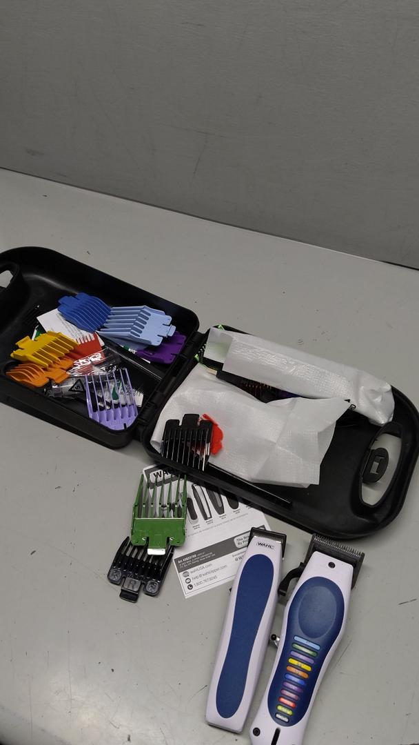 Wahl Lithium Ion Color Pro Rechargeable Cordless Hair Clippers for Men with Smart Charge Technology and Battery Hair Trimmer for Convenient at Home Haircutting & Touch Ups - Model 3026594