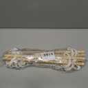 Fnuqz Macrame Hair Claw Clip Organizer Boho Wall Hanging