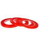 Kaisiking 2mm / 3mm / 5mm / 10mm x 25M Clear Heat Resistant Double Sided Tape Strong Adhesive Tape for Cell Phone, iPhone iPad, iMac, Electronic LCD Touch Screen Repair