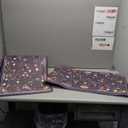 Sofort Kitchen Mats for Floor, Cushioned Anti Fatigue Kitchen Rugs Set of 2, Non Slip Waterproof Boho Standing Mats for Laundry, Sink, Office (Navy Blue)