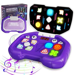 Handheld Games for Kids Ages 4-8,Light Up Electronic Fast Press Game,Puzzle Sensory Toys for Kids 8-12,Fidget Games Travel Toys for Boys Girls Birthday Gifts for 6 7 8 9 10 11 12 Years Old Kids Teens, Pack of 2