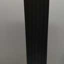 27.5 Inch Tall Floor Vase, Modern Black Resin Vase for Living Room Decor, Waterproof Sturdy Design, Elegant Home Office Decoration