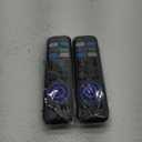 2 Pack Backlit Remote Control Only for Roku TV, Fit for TCL/Onn/Hisense/Element/Sharp/Philips/Westinghouse/Insignia/JVC/RCA/Hitachi/Sanyo Roku Series TVs (Not for Roku Stick and Box)-Black