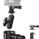 Ulanzi SC-01 Heavy-Duty Suction Cup Mount for Camera/Phone/Accessory (3"), Pump-actived Vacuum Suction Cup Mount, Magic Arm Phone Holder Action Cam Adapter Car Boats Windshield Window Mount