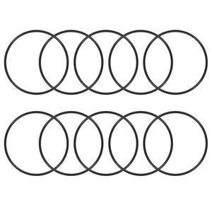uxcell Nitrile Rubber O-Rings 60mm OD 56mm ID 2mm Width, Metric Sealing Gasket for Automotive Machine Plumbing, Pack of 10