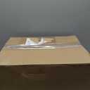 IRIS USA Cat Litter Box, Open Top with Scoop, Easy Clean Plastic Pan for Indoor Cats & Kittens, Beige (Small)