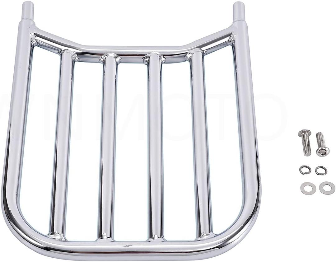 Backrest Sissy Bar Luggage Rack Fit Indian Chieftain Chief Challenger Springfield Roadmaster Dark Horse Classic Vintage 2014-2021 (Chrome) Backrest Sissy Bar Luggage Rack Fit Indian Chieftain Chief Challenger Springfield Roadmaster Dark Horse Classic Vintage 2014-2021 (Chrome)