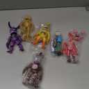 Toysvill Inspired by Five Nights at Freddy Game Action Figures Collection Toys (FNAF) Toy, Set 6 pcs, Height 6in [Nightmare Foxy, Freddy, Bonnie, Fazbear, Chica and Human Security] with Masks