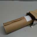 Kraft Paper Roll, 36" x 2400" (200'), Made in USA, 30 lb. Roll of Brown Paper for Banner, Poster, Crafts, Bulletin Board Backing, Kraft Table Cloth, Brown Construction for Shipping and Gift Wrapping