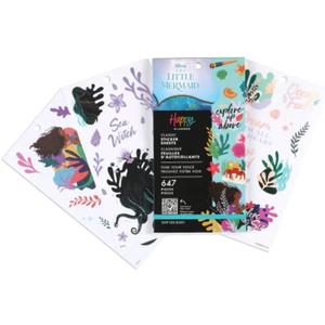 Happy Planner Disney The Little Mermaid, Classic Sticker Sheets, 647 pieces (Find Your Voice)