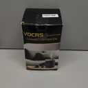 Small Portable Space Heater for Indoor Use - VOCRS 1500W PTC Electric Heater with Thermostat, Remote Control, 12H Timer, Eco and Fan Mode, Rapid and Safe Heating for Bedroom, Office