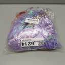 Meland Mermaid Dress - Little Mermaid Costume with Bag for Girls, Princess Dress Up for Birthday Gift, Halloween Costume (Purple, 5-6 Years)