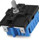 WPW10434452 W10434452 Dual Control Switch Compatible with Whirlpool,Infinite Switch W10434452, WPW10434452 Surface Element, Fit for PS11754687, MDPA-W171-WPM, MDPA-W171-UNM, 2118918