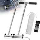 Bud K Driving Hand Controls for Disabled Drivers - Universal Automotive Handicap Assist Device for Left or Right Hand, Tool-Free No Drill Installation for Cars, Trucks & SUVs