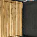 Sonder Los Angeles Laurel Cutting Board | Teak Edge Grain Cutting Board for Kitchen with Juice Groove | Reversible Charcuterie Butcher Block | Gift Box Included | 18x14x1.25 in