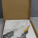 20-Pack Peel and Stick NoirGold Stone Marble Tiles (11.8" x 11.8")  19.4 Sq. Ft. Waterproof PVC Shower & Backsplash Tiles for Bathroom, Kitchen, and Living Room  Self-Adhesive, Easy Installation